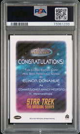 2017 Star Trek 50th Anniv Autograph Elinor Donahue Limited Auto PSA 10 Gem Mint
